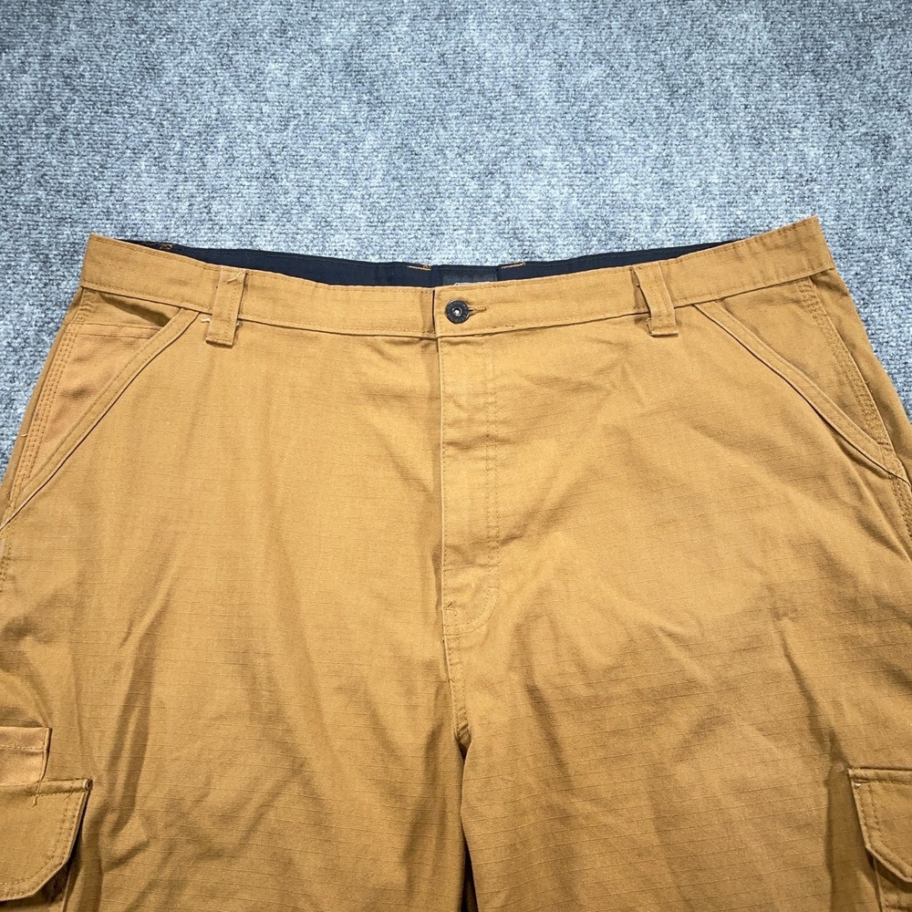 Dickies Shorts Mens 42‎ Beige Ripstop Cargo Flat Front Pockets Casual Outdoor - Picture 3 of 10